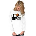 thumbnail image 4 of Saturn Love I Heart Outer Space Long Sleeve TShirt Men Women Brisco Brands M, 4 of 6