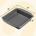 thumbnail image 5 of Wilton Premium 9X9 Non-Stick Steel Square Cake Baking Pan Brownies Cornbread, Packaging May Vary, 5 of 12