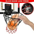 thumbnail image 3 of Growsly Indoor Basketball Hoop for Kids, Mini Basketball Hoop with Double Electronic Scoreboard and LED Light for 4-12 Years Old Children, 3 of 7