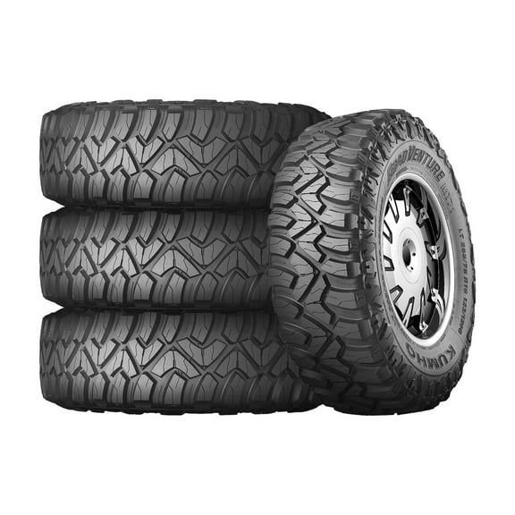 Set of 4 Kumho Road Venture MT71 LT33X12.50R20 119Q F Tires