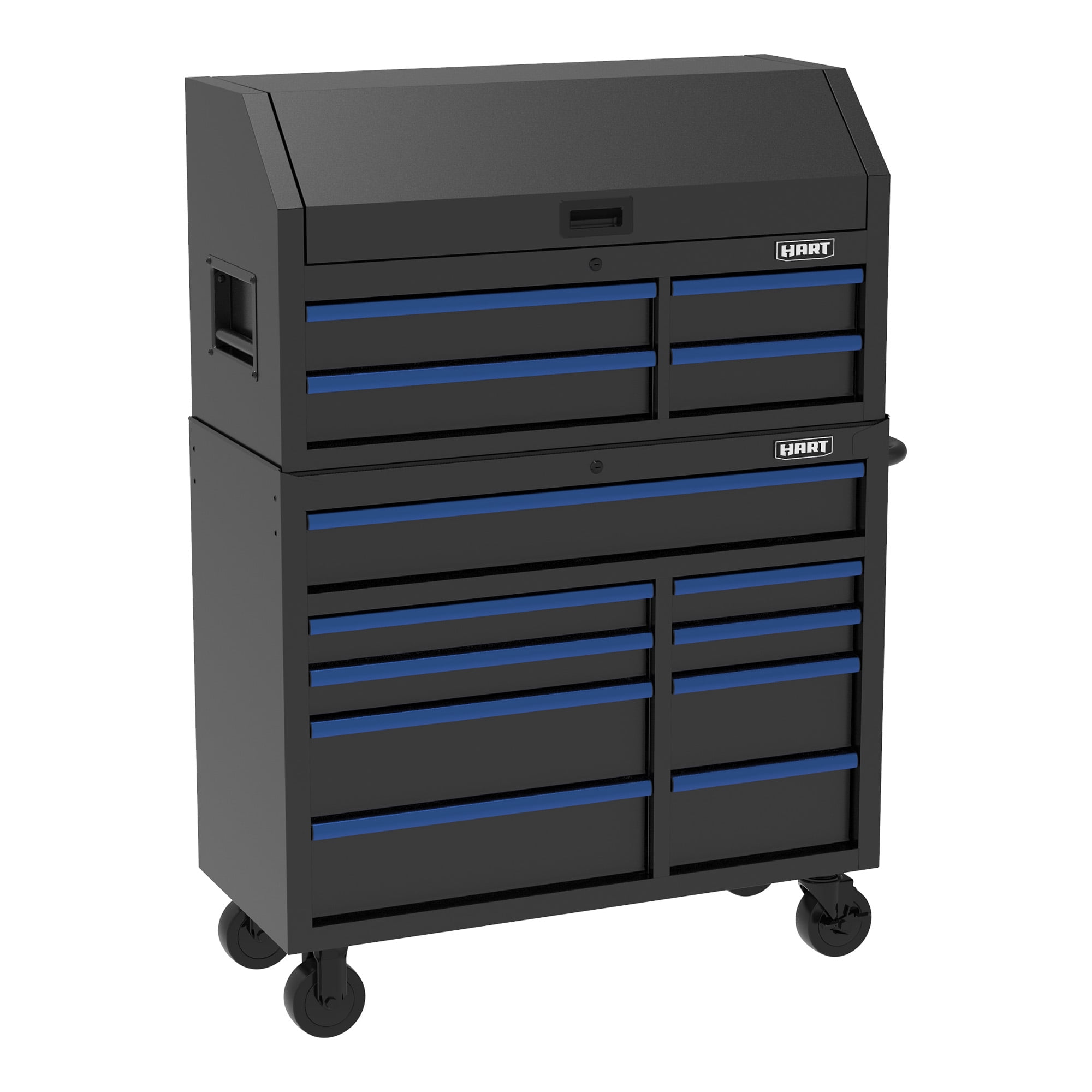 HART 42-Inch 9-Drawer Heavy-Duty Rolling Tool Cabinet, Steel