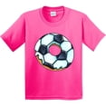 thumbnail image 3 of Inktastic Soccer Donut Youth T-Shirt, 3 of 5