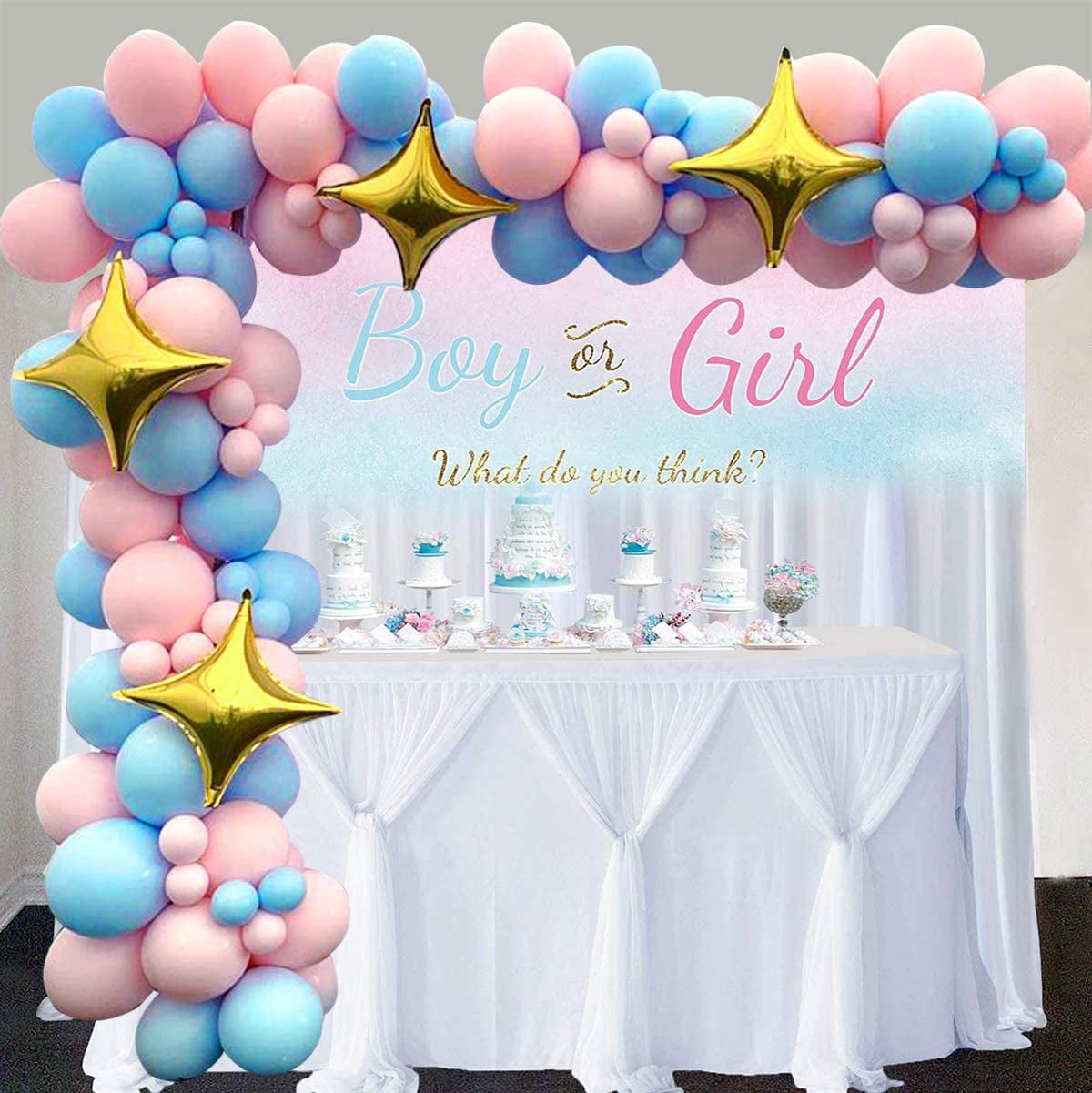 Details about   Large Baby Shower Balloons Boy or Girl Foil Gender reveal Birthday Party Decor 