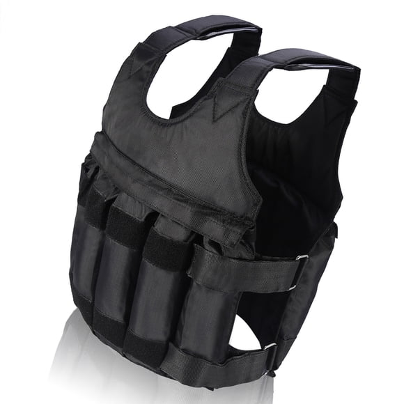 Chaleco Con Peso Ajustable Con Hombro Ensanchado, Carga De 50 Kg Para Atrenamiento Físico