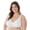 White, variant on Women's Bestform 5006825 Unlined Wireless Cotton Bra with Seamed Cups (White 42C)