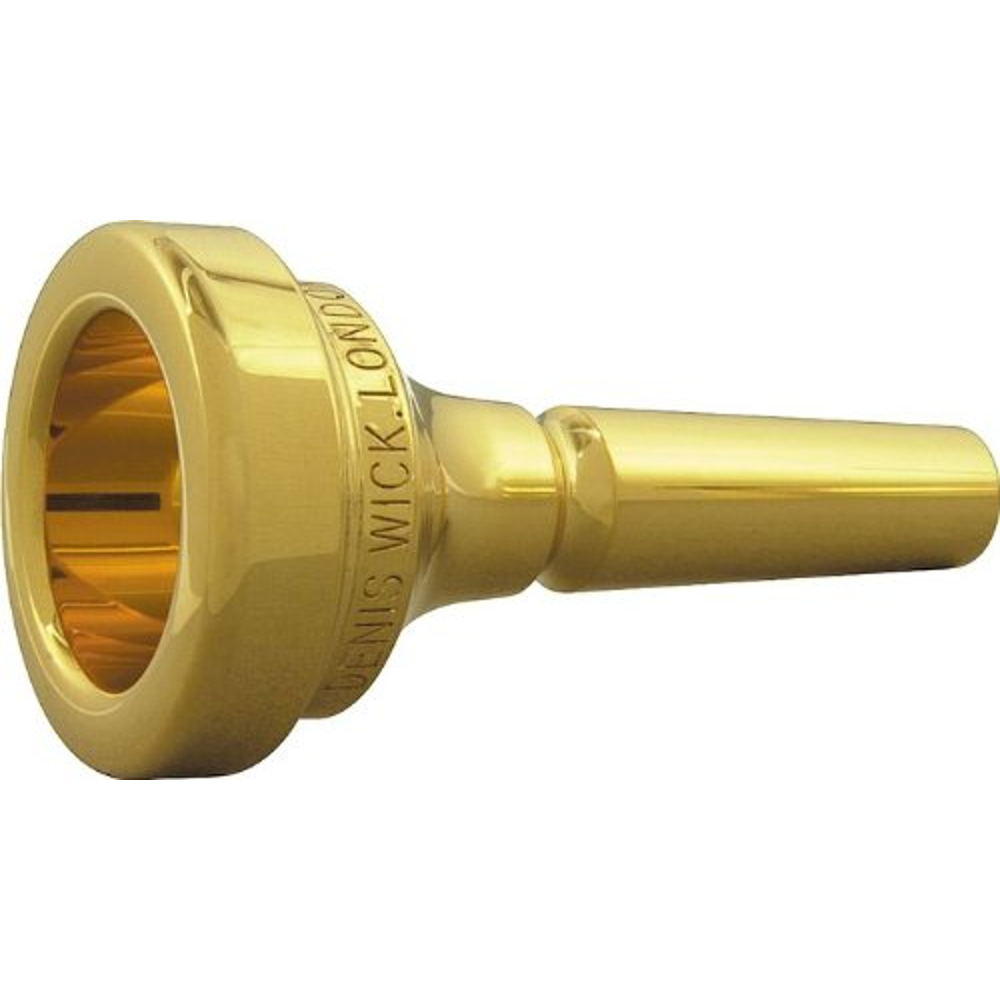 5AL Goldplated Large Bore Trombone Mouthpiece