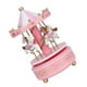 thumbnail image 4 of Caja de música Merry GO Round, carrusel, regalo de Navidad, boda, cumpleaños, decoración, color rosa, 4 of 14