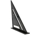 thumbnail image 5 of Noref Triangle Angle Measure , 7 Inch Metric Aluminum Alloy Black Oxidation Roofing Triangle Angle Protractor Layout Guide,Aluminum Alloy Protractor, 5 of 5