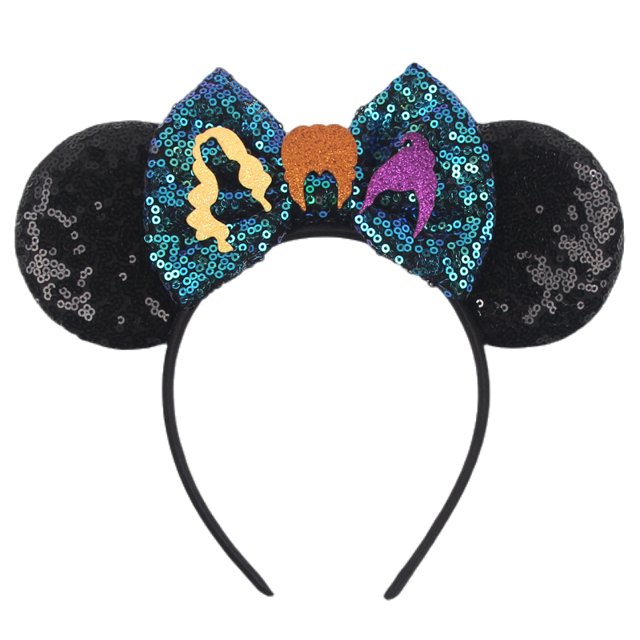 Diadema con orejas de ratón y personaje de León para niños, accesorios para el cabello con lazo de lentejuelas, fiesta, Festival, Cosplay, animales, Reino, 2024