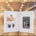 thumbnail image 4 of SHISUYAN Pink Baby Photo Frame for Home Unique Keepsake Display PVC Material Perfect Baby Shower Gift 4x6 Inch, 4 of 8
