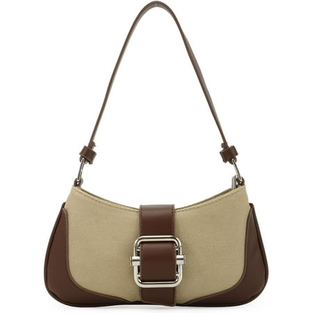 XiaoBanDeng Denim Mini Hobo Bag for Women Jean Purse Shoulder Handbags Y2K Canvas Purse Tote Bag