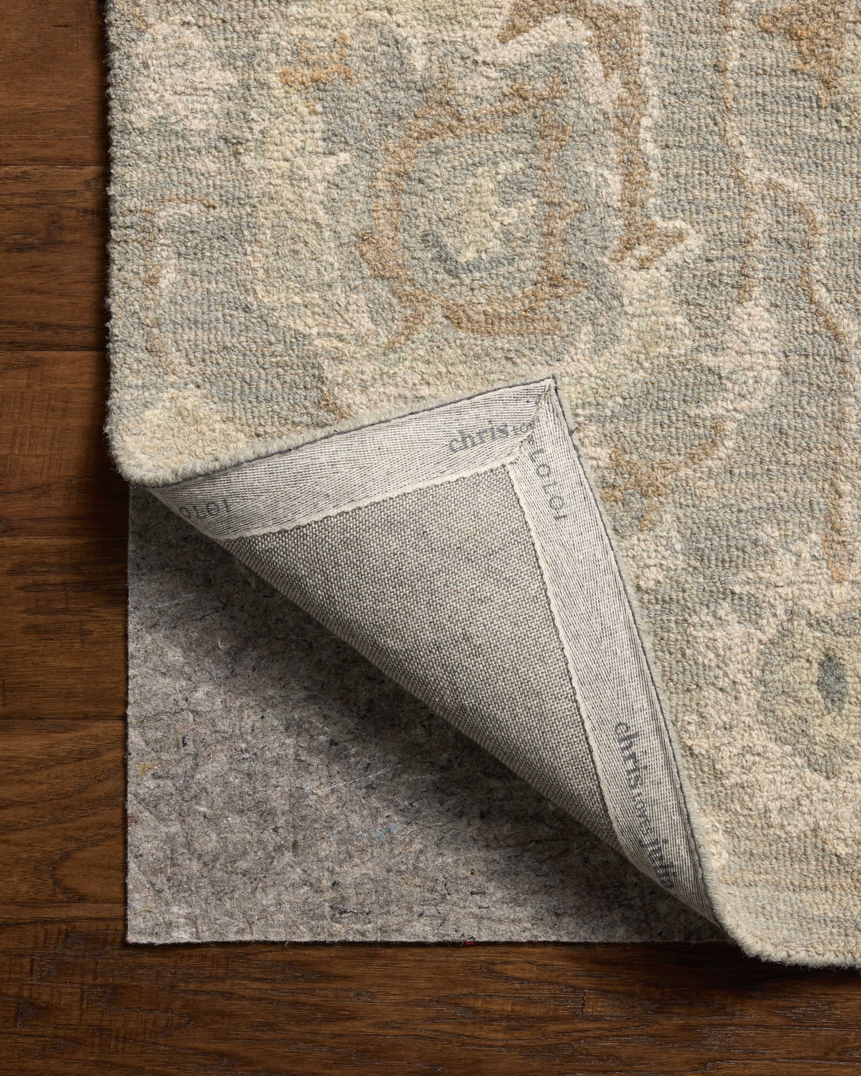 Chris Loves Julia x Loloi Dorothea Stone / Multi 2'-6" x 7'-6" Runner Rug