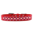 thumbnail image 6 of Dog, Puppy  Pet Fashion Collar, "Pearl and Purple Crystal Rimsets Sprinkles", 6 of 9