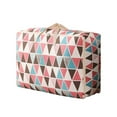 thumbnail image 1 of Cateissary Bolsa de almacenamiento Simple Oxford, bolsas impermeables de gran capacidad, bolsa de ropa interior, cartera, ropa de guata, Almacenamiento y organización del hogar geometría rosa 58*38*24, 1 of 6