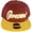 Wine/Gold, variant on Cleveland Cursive Script Men's Adjustable Snapback Baseball Cap (Wine/Gold)