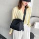 thumbnail image 2 of Sywqhk Bolsa De Mensajero De Nailon Para Mujer, Bolsa De Hombro De Color Sólido A La Moda (Negro) Sywqhk Para estrenar, 2 of 9