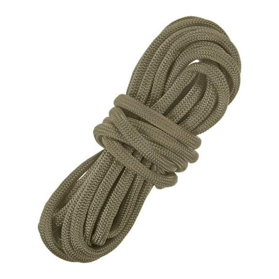 Uxcell 4 MM 10FT Guyline Camping Paracord [1PCS] - 7 strands Cord 550LB for Camping Tents and Tarps [Brown]