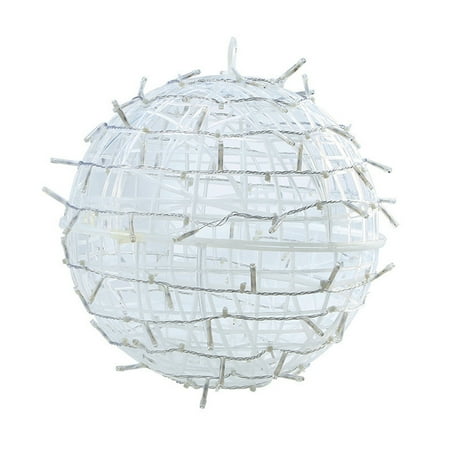 

Bluethy Garden Lamp IP65 Waterproof High Brightness Glare Free Energy-saving Garden Creative Rattan Ball Style LED Lamp Decor for Home