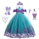 thumbnail image 2 of Disfraz de la Sirenita Ariel para niña, traje de Cosplay, ropa de fiesta de cumpleaños, Halloween, Verano Fivean unisex, 2 of 2
