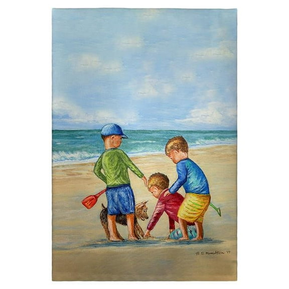 Betsy Drake GT1150 Buried Treasure Guest Towel