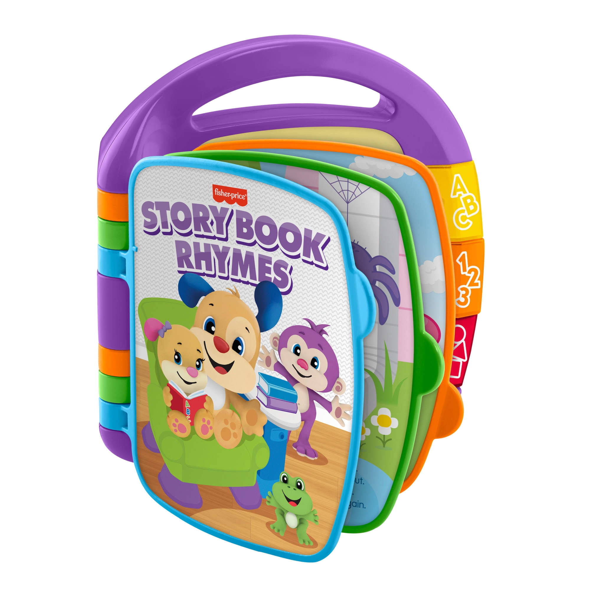 Fisher-Price Laugh & Learn Storybook Rhymes Musical Electronic Learning Toy for Baby & Toddler