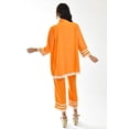 thumbnail image 3 of Conjunto de 2 piezas ribete flecos Roman Fashion /Juvenil. 0695-0696 (Naranja) naranja CH, 3 of 8