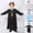 Z01-Black, variant on NordicNest Boy's Saudi Arabic Long Sleeve Robe Ramadan Dress Middle East Clothing for Theme Party