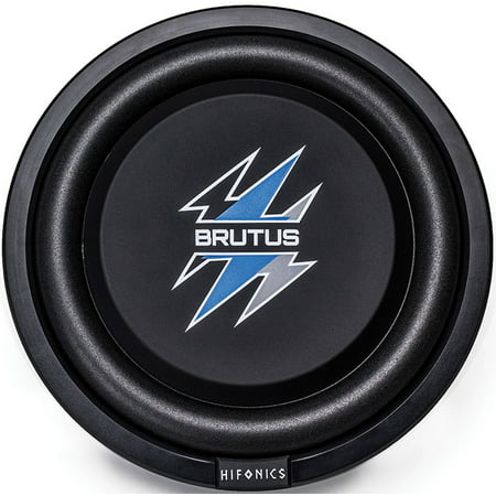 Hifonics BXS8D4 8 in. 400 watt Brutus Series Shallow Subwoofer Max 4 Ohm