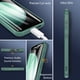 thumbnail image 3 of Hensinple - Funda magnética con protector de pantalla de cristal para Samsung Galaxy A14 5G, color verde, 3 of 8