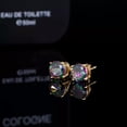 thumbnail image 5 of Tiny Cubic Zirconia Mystical Rainbow Stud Earrings Fashion Brand Jewellery, 5 of 9