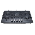 thumbnail image 1 of Parrilla Gas KUTCHEN KPG32776B 5 Quemadores Cristal Templado Negro, 1 of 5