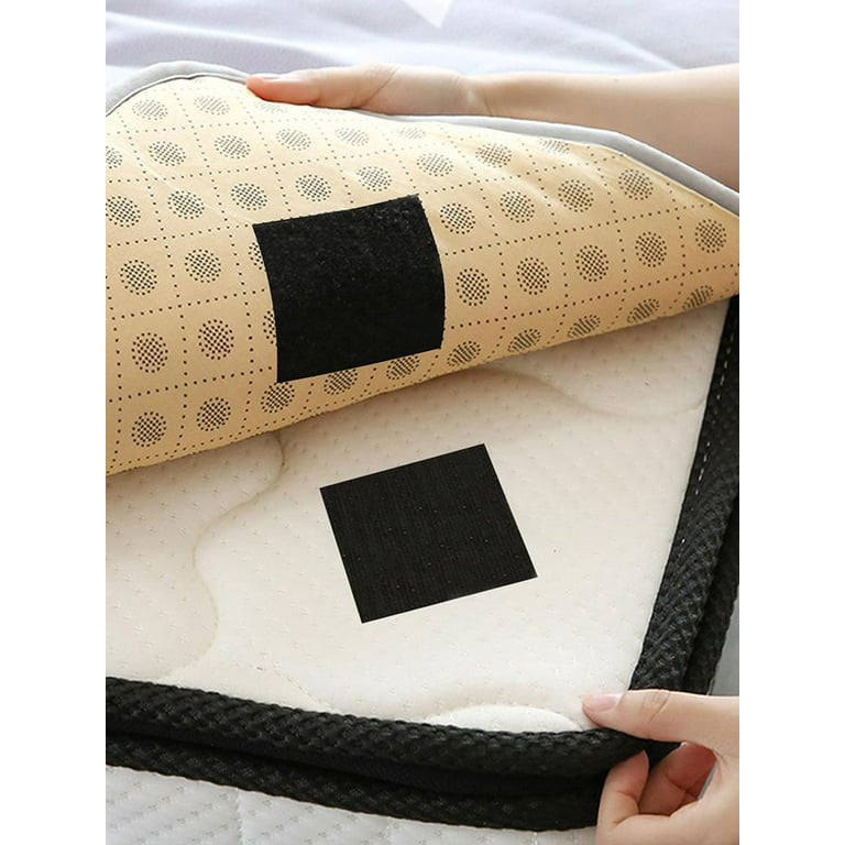 Couch Cushion Non Slip Pads to Keep Couch Cushions from Sliding, Hook and  Loop Tape with Adhesive for Smooth Surfaces