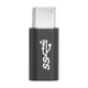 thumbnail image 2 of Adaptador de carga USB tipo C a tipo C convertidor macho, 2 of 9