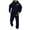 Dark Blue, variant on VBTAPA Men's Hooded Tracksuit 2 Piece Outfits Letter Graphic Long Sleeve Drawstring Hoodies Sweatshirt and Jogger Sweatpants Set with Pockets Limited Time Sales of Today Army Green XXL