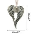 thumbnail image 7 of KCEHTA Angel Wings Christmas Ornaments, Angel Wings Ornaments for Christmas Tree, Memorial Christmas Tree Hanging Ornaments, Christmas Remembrance Ornament for Home Party Decorations, 7 of 7