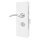 thumbnail image 1 of Roseta Porto 132 Manilla Puerta Principal Acero Inoxidable Tover, 1 of 1