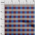 thumbnail image 1 of oneOone Polyester Lycra Blue Fabric Gingham Check Sewing Craft Projects Fabric Prints By Yard 56 Inch Wide, 1 of 4