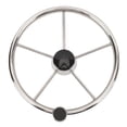 thumbnail image 2 of Boat Steering Wheel, 13-1/2 Inch 5 Spoke Marine Steering Wheel  for Ship, 2 of 7