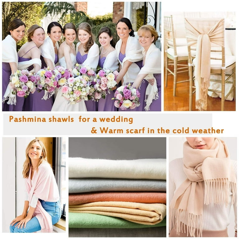 L-Brand-Check-Women-Wool-Cotton-Cashmere-Silk-Scarves-Scarf-Wrap-Pashmina- Shawl