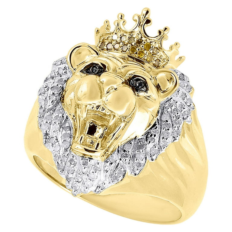 Crown outlet pinky ring
