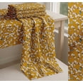 thumbnail image 6 of Soimoi Gold Cotton Cambric Fabric Butterfly,Robin & Cotton Ball Floral Print Fabric by Yard 56 Inch Wide, 6 of 7