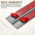 thumbnail image 4 of T-Molding Transition Strips, 6.56 ftx1.97" Vinyl Flooring Edging Trim, Gray, 4 of 7