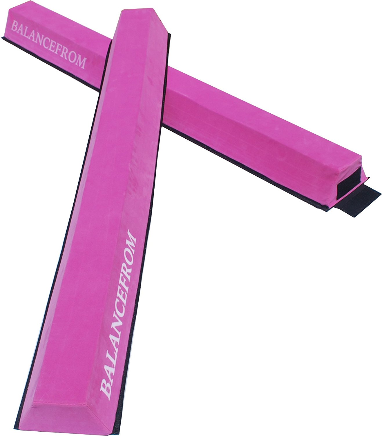 Balancefrom GoGym Sectional Floor Balance Beam, 5 Feet Each, Pack of 2