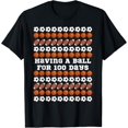 thumbnail image 1 of T-Shirt de Sport Soccer Basketball Soccer 100 Jours d'École Unisexe P-5TG, 1 of 4
