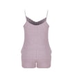 thumbnail image 5 of CHUMUD Two Piece Sets for Women Summer Outfits Lounge Sets Sleeveless Spaghetti Strap Cami V Neck Ribbed Tank Tops Shorts Casual, 5 of 7
