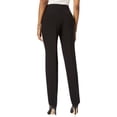 thumbnail image 2 of Kasper Womens Petites Slim Straight Leg Dress Pants, 2 of 2