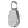 thumbnail image 2 of S SERENABLE Single Wheel M15 Swivel Sheave Eye Lift Wire Rope Pulley Block Tool M25, 2 of 8