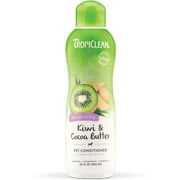 TropiClean Dog & Cat Conditioner with Kiwi & Cocoa Butter Scent, 20 Oz