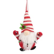 Holiday Time Gnome with Lights Christmas Ornament