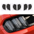 thumbnail image 2 of Riwesomey 6 unids/set pegatina de luz trasera de coche estilo de coche luz trasera de panal pegatinas decorativas calcomanías aptas para Mustang Automoción decorativa y accesorios Riwesomey VI003694-00, 2 of 5
